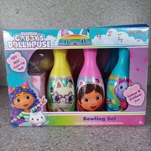 LIGHT UP Bowling Toy Gabby's Dollhouse Kids Game